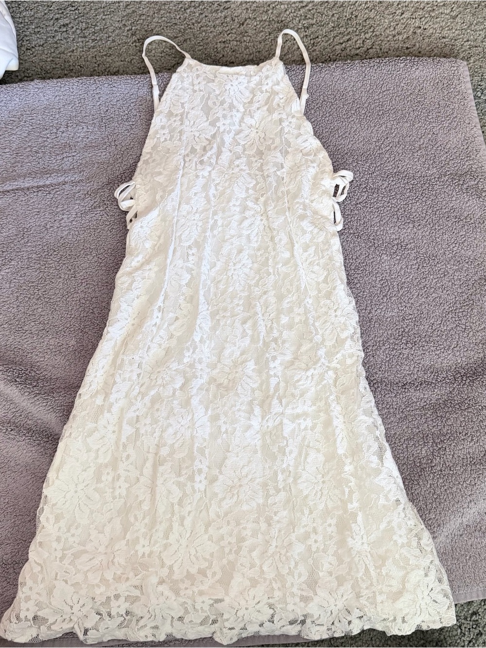 Forever 21 White Lace Dress
